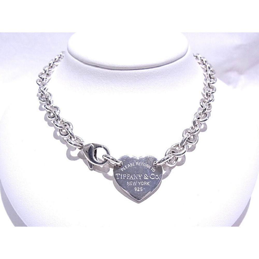 Tiffany Choker Return to Tiffany Heart Plate Silver